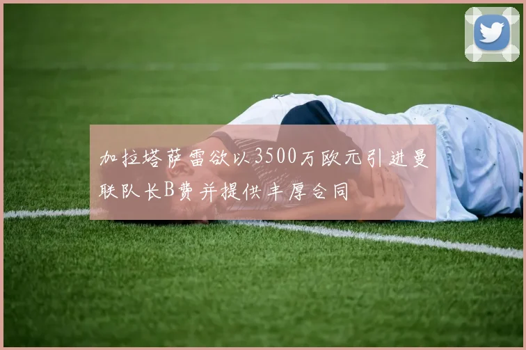 加拉塔萨雷欲以3500万欧元引进曼联队长B费并提供丰厚合同